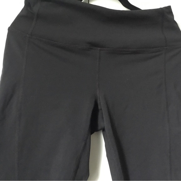 Praha- women black leggings with multi color bottom strips - Picture 6 of 6